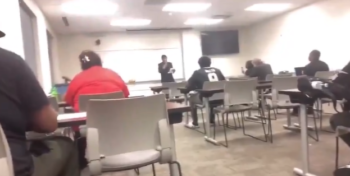 Streamer tells College Professor to “Shut the f*ck up” then gets pressed by a student..