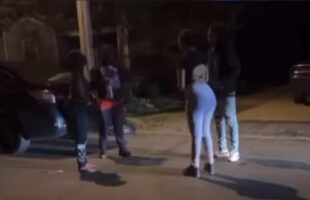Man pops female in Little Rock Arkansas after women try to jump his girlfriend