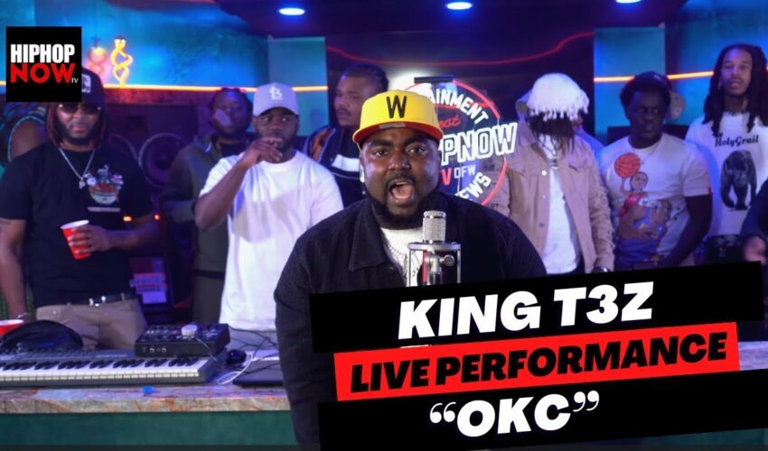 King T3Z – OKC | hiphopnowtv Live Performance